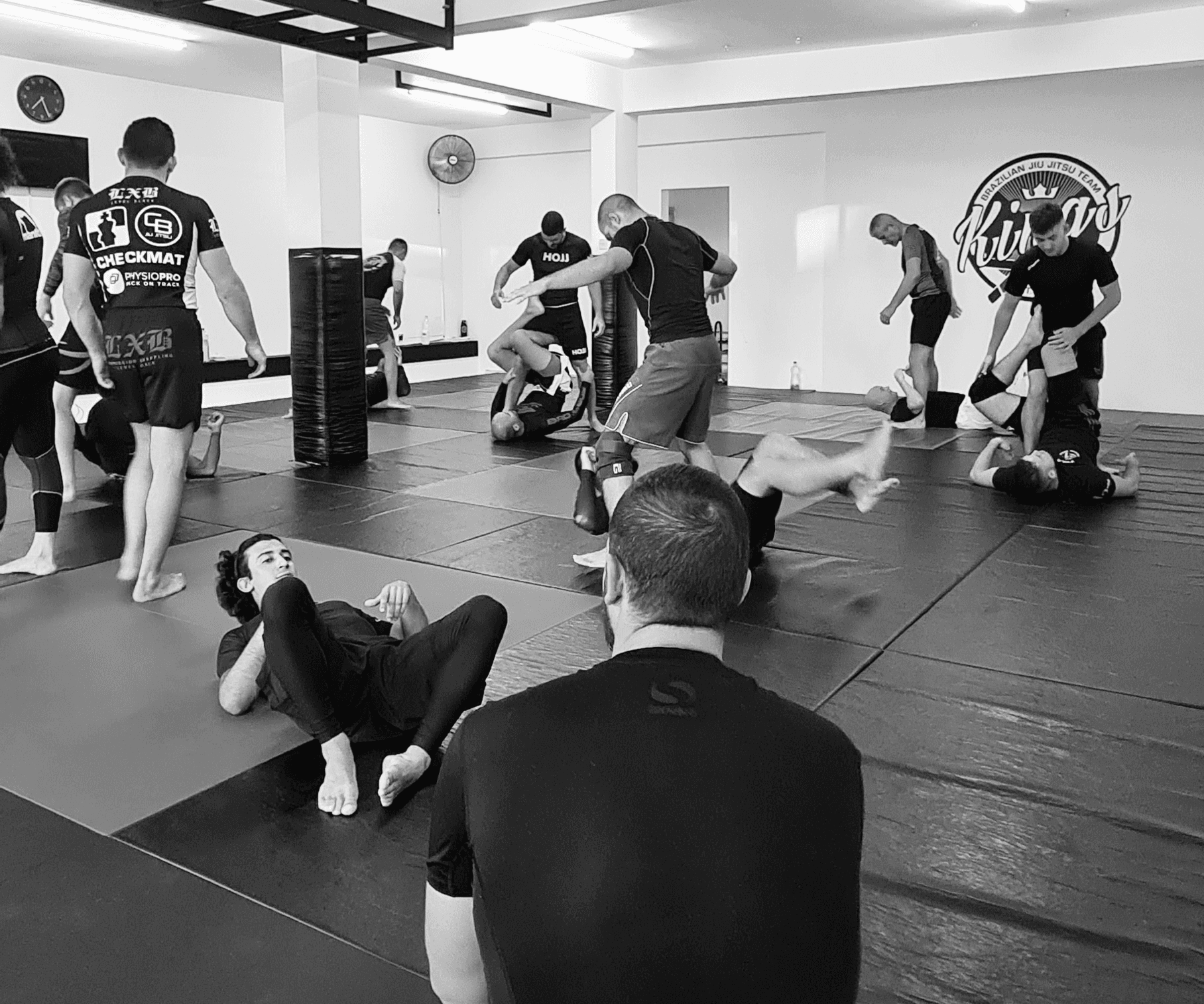 Teamwork makes the dream work: our BJJ squad at our gym in Paphos, Cyprus epitomizing collaboration and excellence in BJJ training.